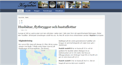 Desktop Screenshot of bohnstra.se